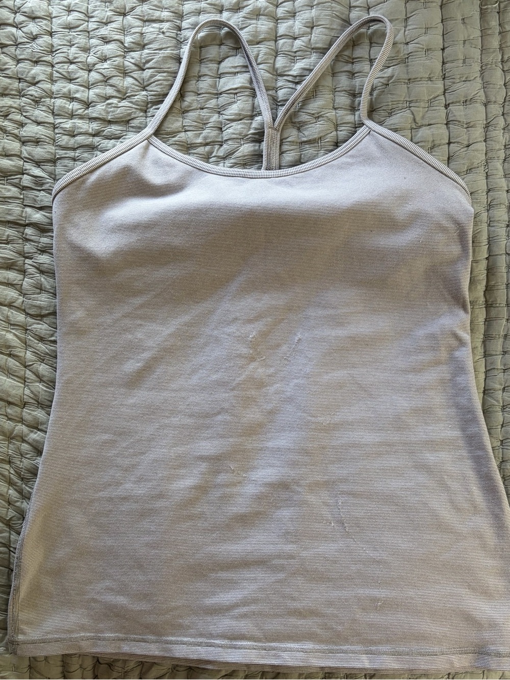 Lululemon racer back tank top size 12 with pilling